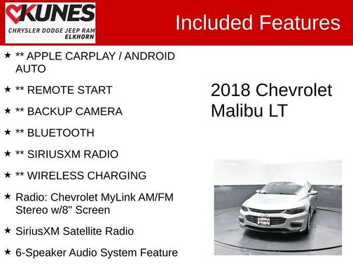 2018 Chevrolet Malibu LT