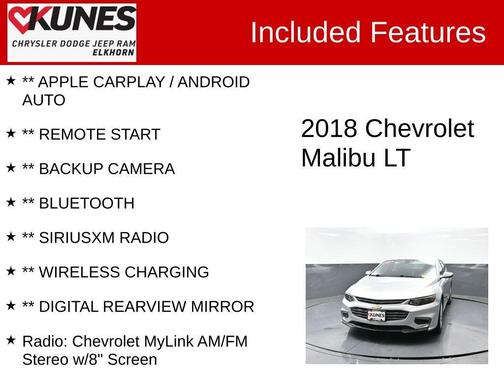 2018 Chevrolet Malibu LT