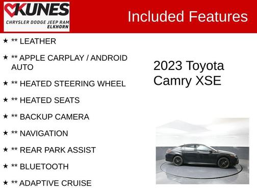 2023 Toyota Camry XSE