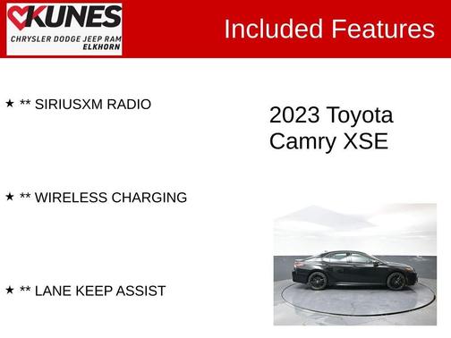 2023 Toyota Camry XSE