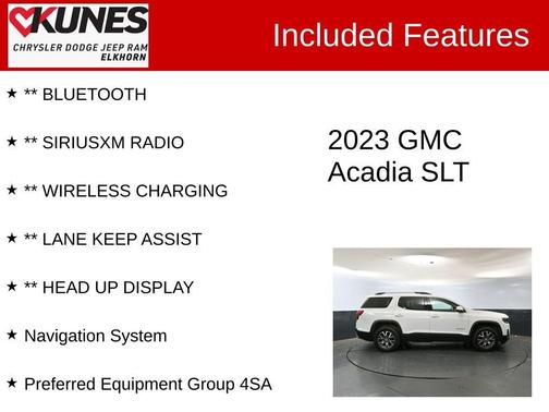 2023 GMC Acadia SLT
