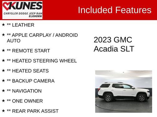 2023 GMC Acadia SLT