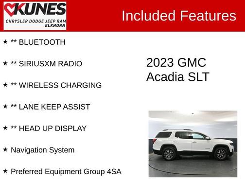 2023 GMC Acadia SLT