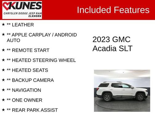 2023 GMC Acadia SLT