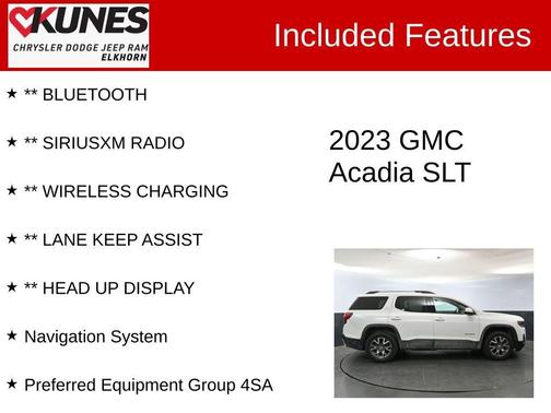2023 GMC Acadia SLT