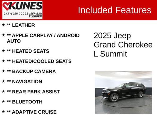 2025 Jeep Grand Cherokee L Summit