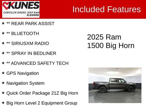 2025 RAM 1500 Big Horn/Lone Star