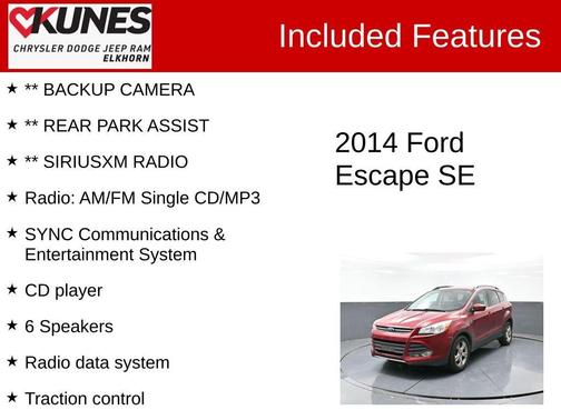 2014 Ford Escape SE