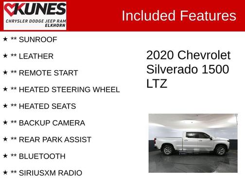 2020 Chevrolet Silverado 1500 LTZ