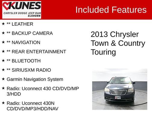 2013 Chrysler Town & Country Touring