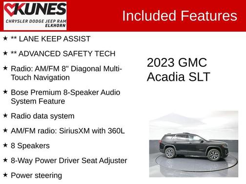 2023 GMC Acadia SLT
