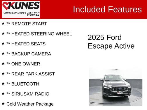 2025 Ford Escape Active