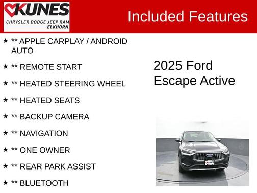 2025 Ford Escape Active
