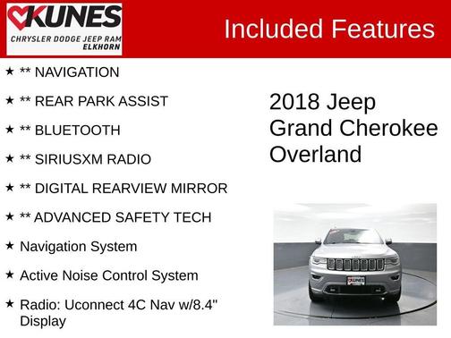 2018 Jeep Grand Cherokee Overland