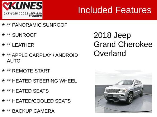 2018 Jeep Grand Cherokee Overland