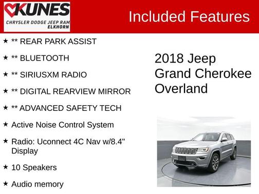 2018 Jeep Grand Cherokee Overland