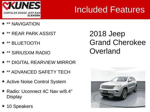 2018 Jeep Grand Cherokee Overland