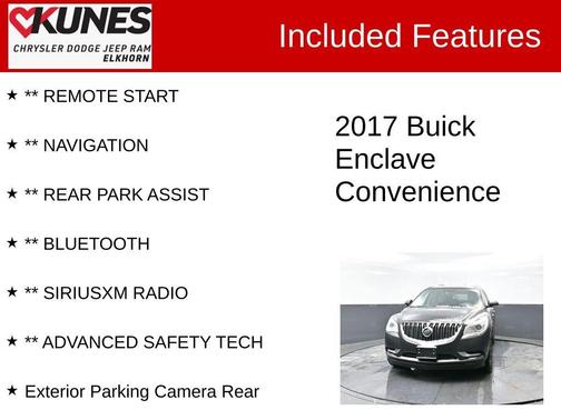 2017 Buick Enclave Convenience
