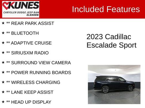 2023 Cadillac Escalade Sport