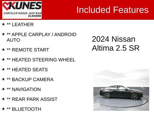 2024 Nissan Altima 2.5 SR