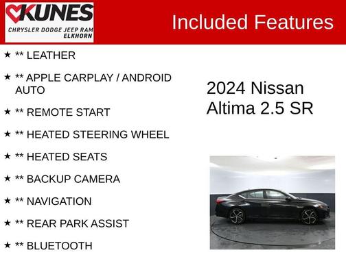 2024 Nissan Altima 2.5 SR