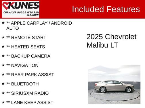2025 Chevrolet Malibu LT