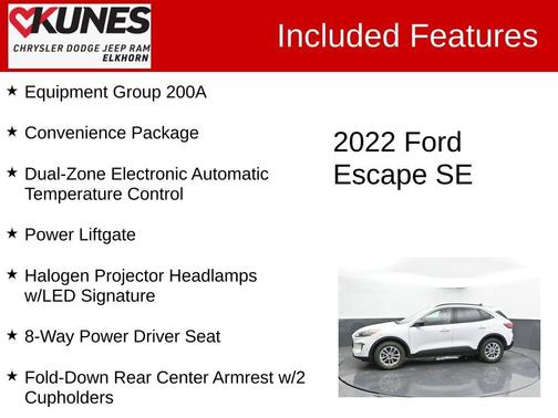 2022 Ford Escape SE
