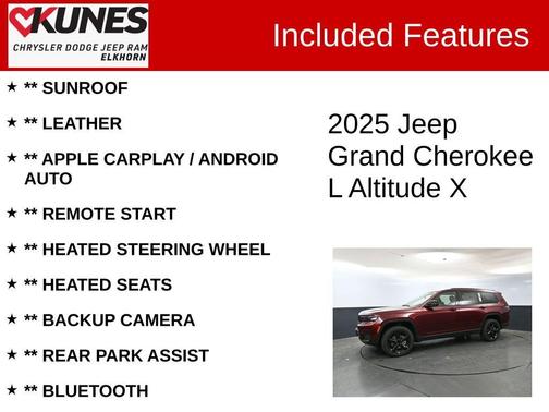 2025 Jeep Grand Cherokee L Laredo