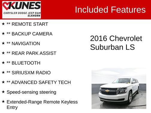 2016 Chevrolet Suburban LS
