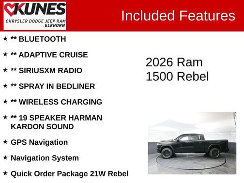 2026 RAM 1500 Rebel