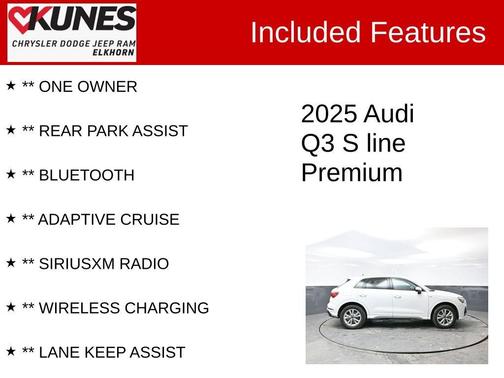 2025 Audi Q3 45 S line Premium