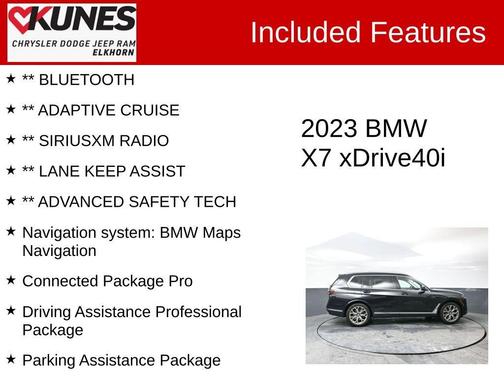 2023 BMW X7 xDrive40i