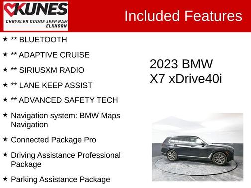 2023 BMW X7 xDrive40i