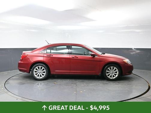 Deep Cherry Red Crystal Pearlcoat 2012 Chrysler 200 Touring