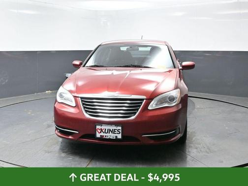Deep Cherry Red Crystal Pearlcoat 2012 Chrysler 200 Touring