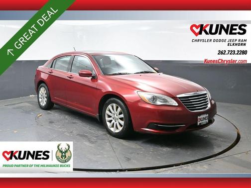 Deep Cherry Red Crystal Pearlcoat 2012 Chrysler 200 Touring