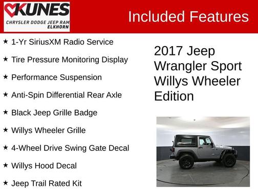 2017 Jeep Wrangler Sport