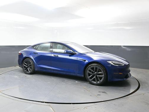Blue 2021 Tesla Model S Long Range
