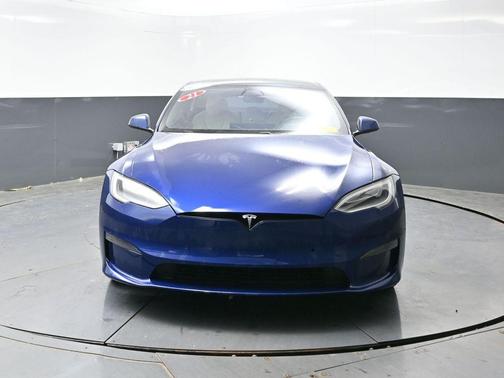 Blue 2021 Tesla Model S Long Range