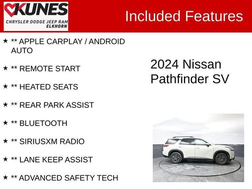 2024 Nissan Pathfinder SV