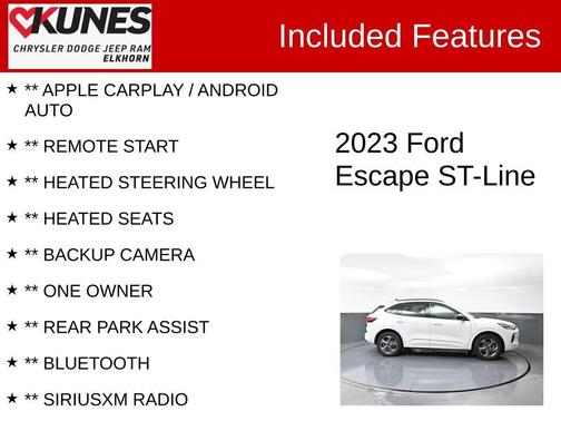 2023 Ford Escape ST-Line