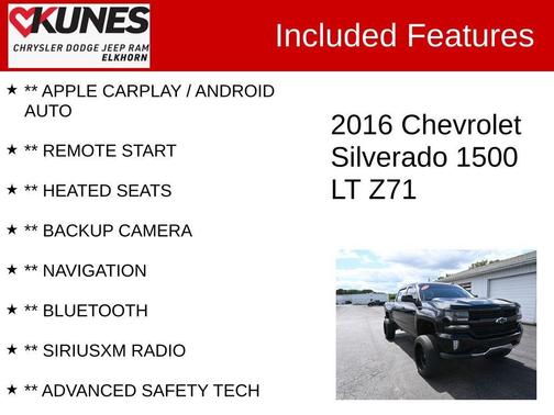 2016 Chevrolet Silverado 1500 LT