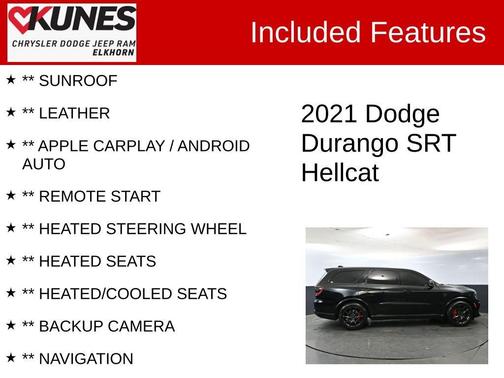 2021 Dodge Durango SRT Hellcat