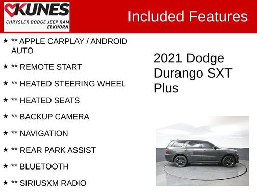 2021 Dodge Durango SXT