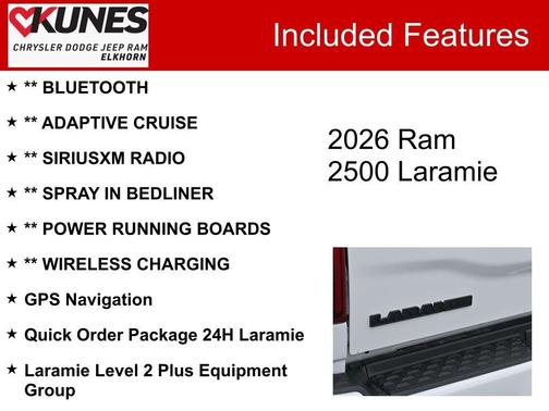 2026 RAM 2500 Laramie