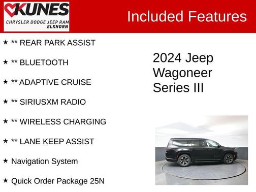 Diamond Black 2024 Jeep Wagoneer Series III