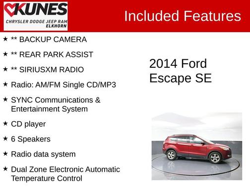 2014 Ford Escape SE