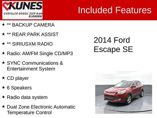 2014 Ford Escape SE