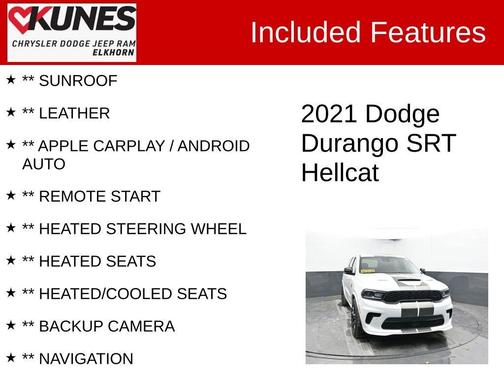 2021 Dodge Durango SRT Hellcat