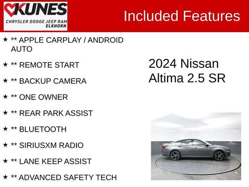 2024 Nissan Altima 2.5 SR